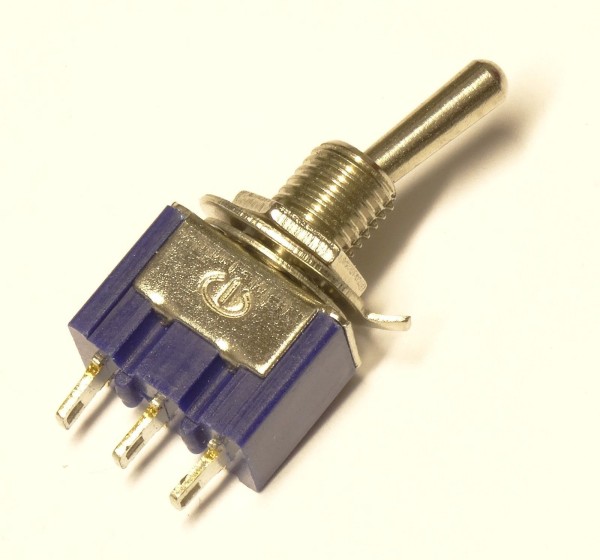 1x 5x Kippschalter Miniatur Schalter Switch ON/ON 6A Einbauschalter Switch AC 18