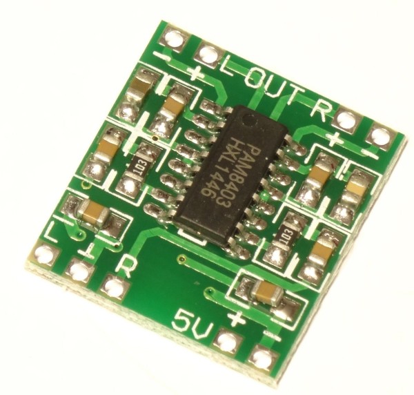 PAM8403 Verstärker Modul 2 x 3 Watt Mini Digital Amplifier Board 54