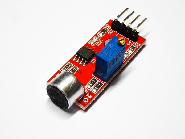 Microphone Mikrofon Geräuscherkennung Sound Sensor Modul Arduino Raspberry Pi