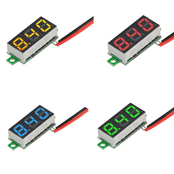 LED Digital Voltmeter Anzeige Spannung 0.28 Zoll Display 2.5V-30V