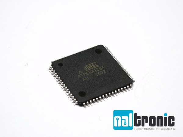 Atmel ATMEGA128A-AU ATMEGA128A ATMEGA128 TQFP64 8-bit AVR Microcontroller 16MHz
