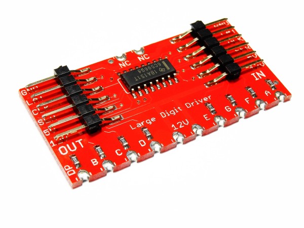 TPIC6C596 Large Digit Driver 8-bit 7 Segment Led Anzeige Treiber Arduino