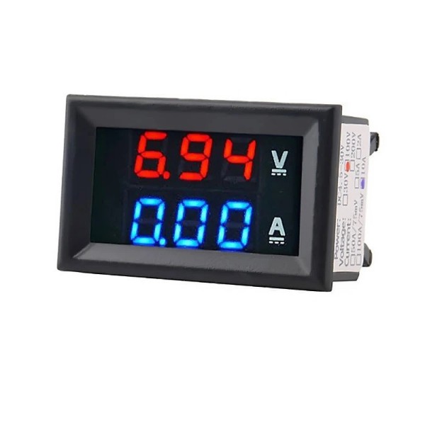 Batterie Status Anzeige Batteriestatus Voltmeter Digital Anzeige 7V-80V DC