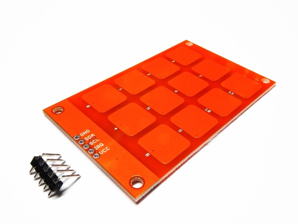 MPR121 Kapazitiver Touch Sensor Key Board Keypad 12 Tasten Sensor Modul Arduino