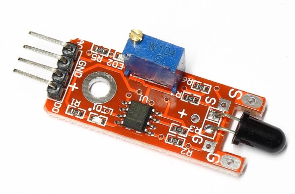 Flammen Feuer Sensor Modul Board IR Infrarot Detektor Arduino Raspberry PI