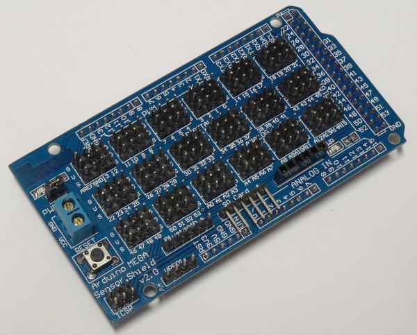 Arduino Sensor Schild 2.0 MEGA 2560 Sensor Shield v2.0 Servo Board Bluetooth 96