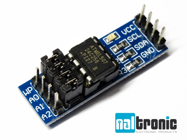 AT24C256 I2C EEPROM Speicher Modul 256K für Dataloging Arduino Rasperry Pi