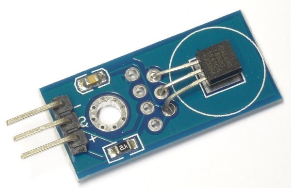 Temperatursensor Modul DS18B20 digital Thermo Fühler Board für Arduino 120