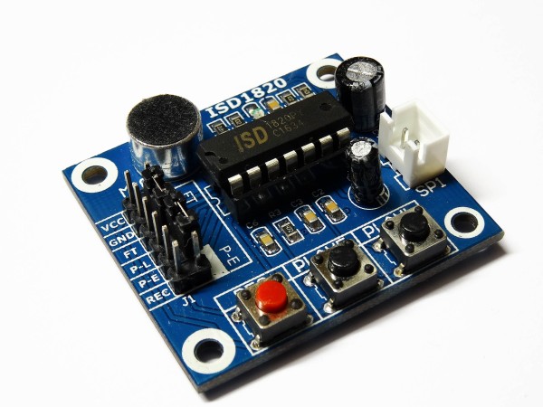 ISD1820 Aufnahmemodul Sprachmodul Sound Voice Recorder Arduino Raspberry Pi