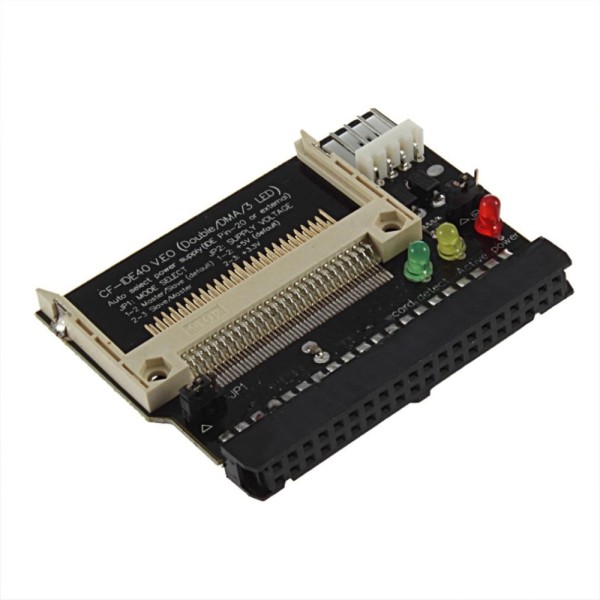 Compact Flash CF to IDE 40 Pin Female 3.5 HDD CF-IDE40 Converter Card Modul